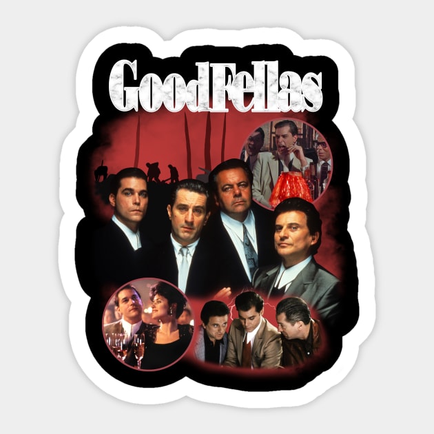 Goodfellas Tribute Sticker by Tracy Daum